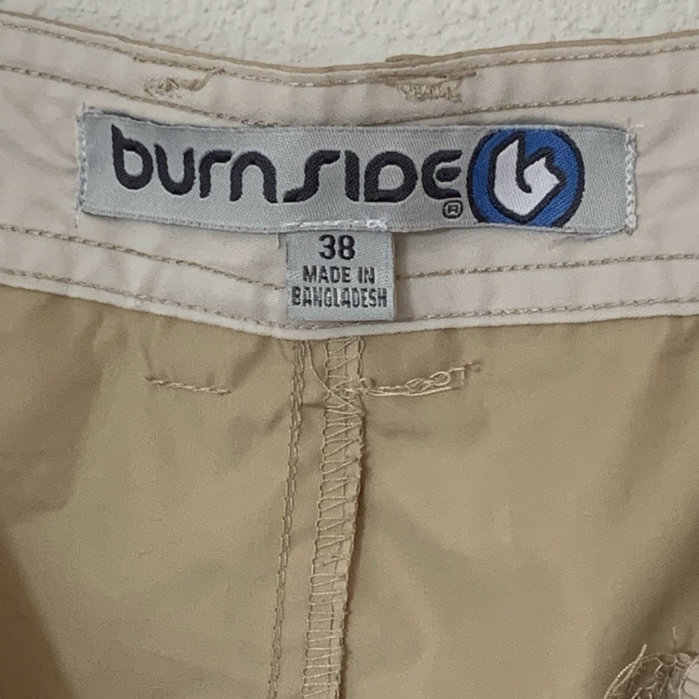 Burnside Men's Convertible Length Cargo Utility Outdoor Pants Hiking Fishing 38 - Picture 8 of 11